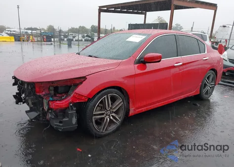 2016 Honda Accord Sport z USA, uszkodzony, nr VIN 1HGCR2F53GA225746